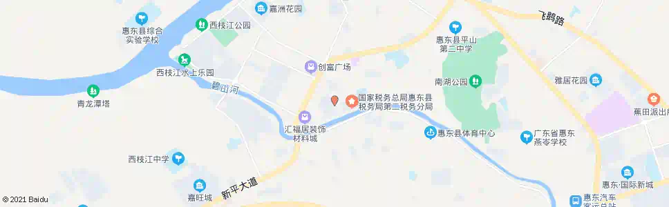 惠州青松兰景路口_公交站地图_惠州公交_妙搜公交查询2025