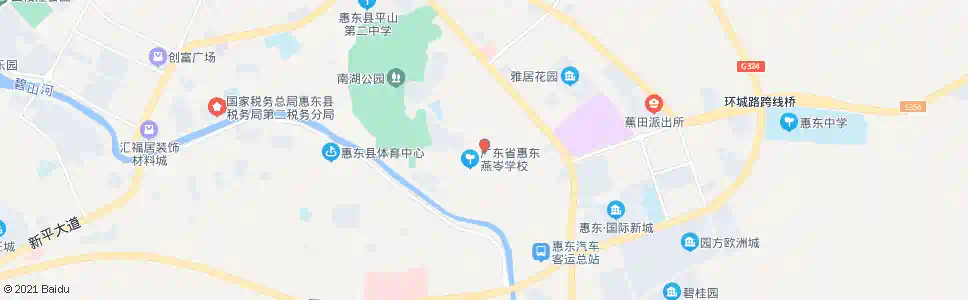 惠州红岭南路_公交站地图_惠州公交_妙搜公交查询2025