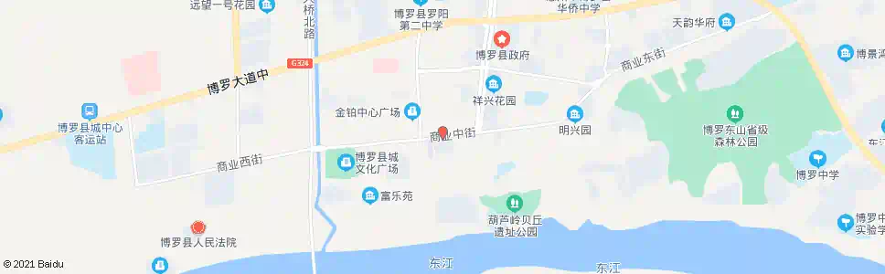 惠州罗阳中心市场_公交站地图_惠州公交_妙搜公交查询2025