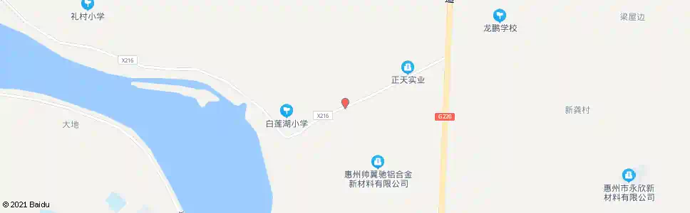 惠州莲湖村_公交站地图_惠州公交_妙搜公交查询2025