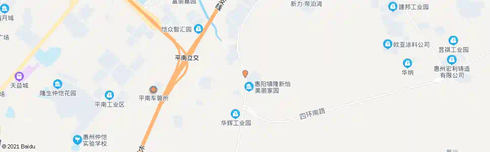 惠州澳下村_公交站地图_惠州公交_妙搜公交查询2025