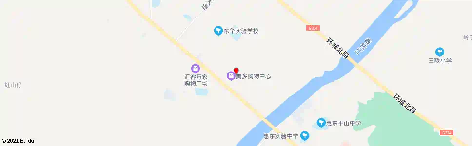 惠州沙梨园路口_公交站地图_惠州公交_妙搜公交查询2025