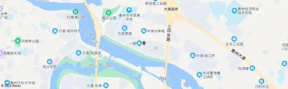 惠州东升一路南_公交站地图_惠州公交_妙搜公交查询2025