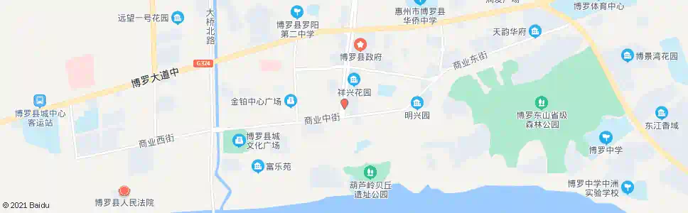惠州富华酒店西_公交站地图_惠州公交_妙搜公交查询2025