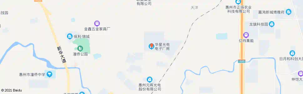 惠州信华电子厂_公交站地图_惠州公交_妙搜公交查询2025