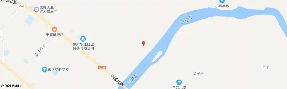 惠州大岭水厂_公交站地图_惠州公交_妙搜公交查询2025