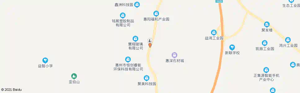 惠州塘口油站_公交站地图_惠州公交_妙搜公交查询2025