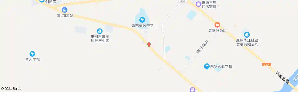 惠州社背二路_公交站地图_惠州公交_妙搜公交查询2025