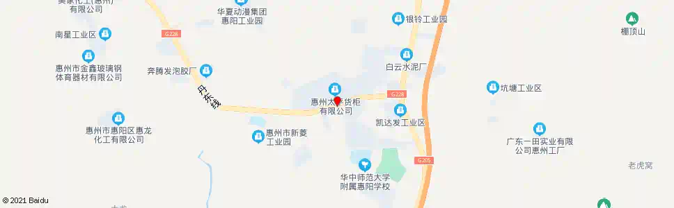 惠州太平货柜_公交站地图_惠州公交_妙搜公交查询2025