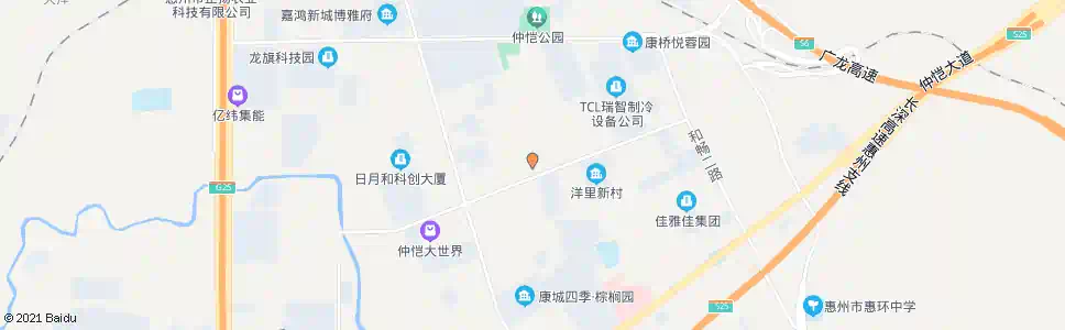 惠州红旗市场_公交站地图_惠州公交_妙搜公交查询2025