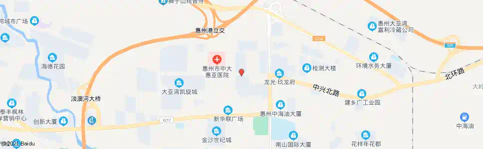 惠州中央公园_公交站地图_惠州公交_妙搜公交查询2025