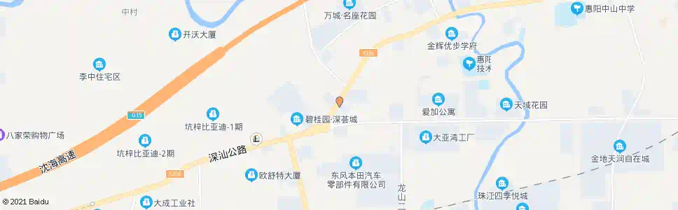 惠州新都会_公交站地图_惠州公交_妙搜公交查询2025