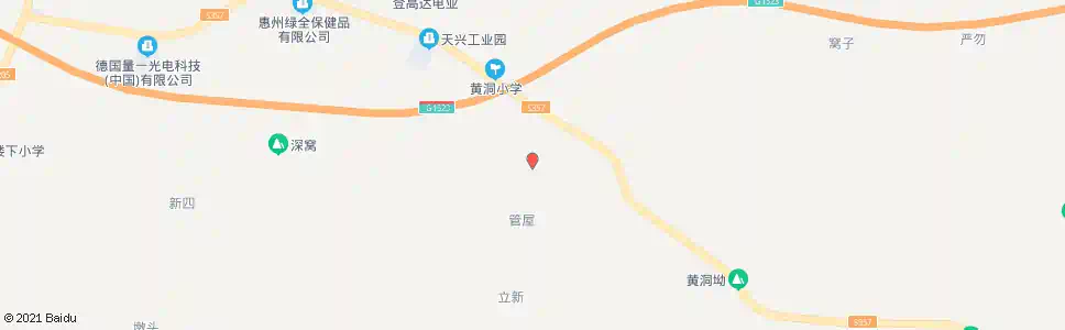 惠州黄洞村_公交站地图_惠州公交_妙搜公交查询2025