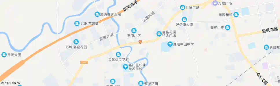 惠州阳光四季_公交站地图_惠州公交_妙搜公交查询2025