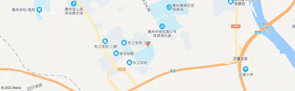 惠州一中新校_公交站地图_惠州公交_妙搜公交查询2025