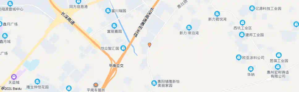 惠州天健阳光花园_公交站地图_惠州公交_妙搜公交查询2025
