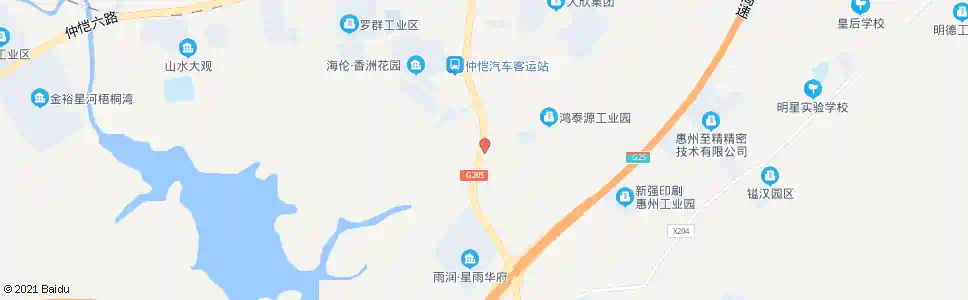 惠州深圳燃气_公交站地图_惠州公交_妙搜公交查询2025