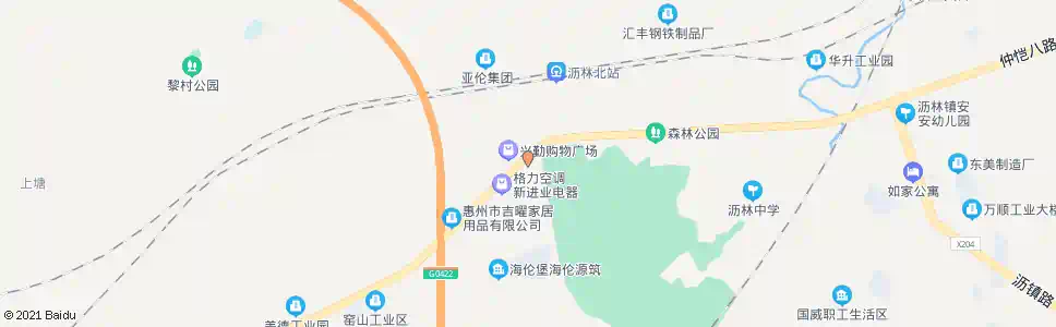 惠州沥林汽车站_公交站地图_惠州公交_妙搜公交查询2025