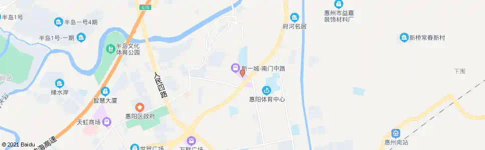 惠州好宜多商贸广场_公交站地图_惠州公交_妙搜公交查询2025