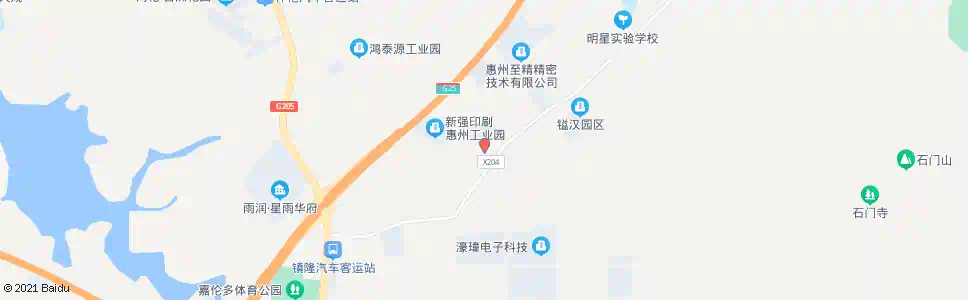 惠州甘陂村_公交站地图_惠州公交_妙搜公交查询2025