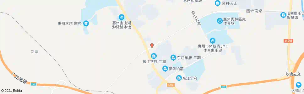 惠州四环南路东_公交站地图_惠州公交_妙搜公交查询2025