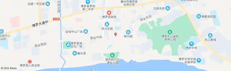 惠州中园教师村_公交站地图_惠州公交_妙搜公交查询2025