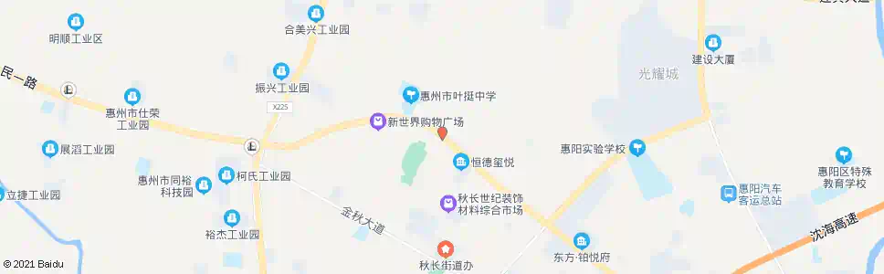 惠州桃源路口_公交站地图_惠州公交_妙搜公交查询2025