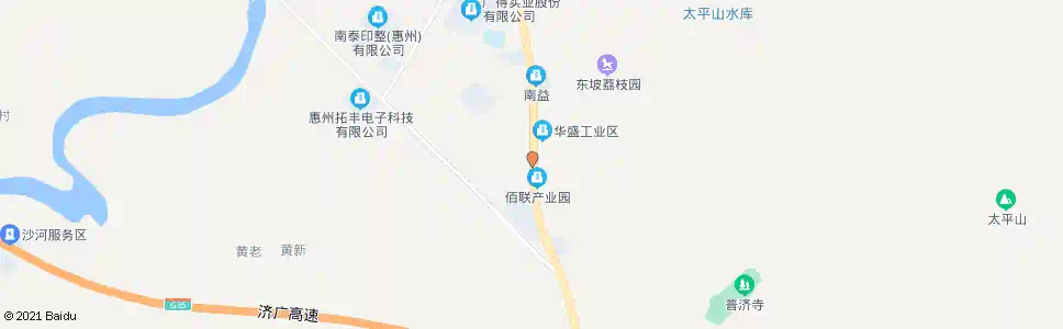 惠州东坡荔枝园_公交站地图_惠州公交_妙搜公交查询2025