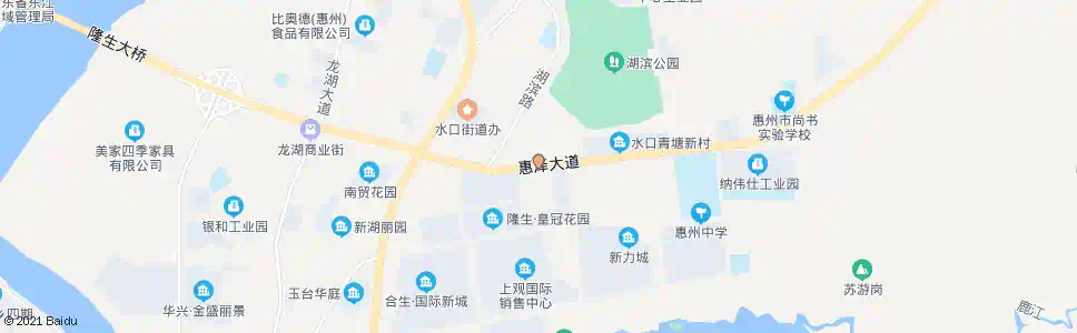 惠州龙腾市场_公交站地图_惠州公交_妙搜公交查询2025