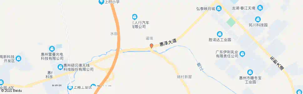 惠州三联村_公交站地图_惠州公交_妙搜公交查询2025