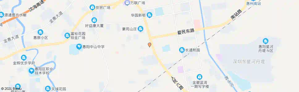 惠州北方国际_公交站地图_惠州公交_妙搜公交查询2025