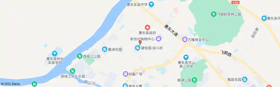 惠州水口文化广场_公交站地图_惠州公交_妙搜公交查询2025