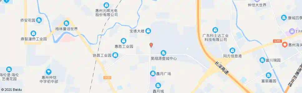 惠州仲恺人民法庭_公交站地图_惠州公交_妙搜公交查询2025