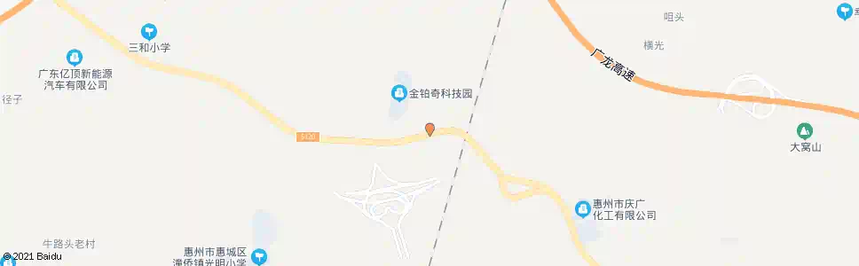 惠州社溪村路口_公交站地图_惠州公交_妙搜公交查询2025