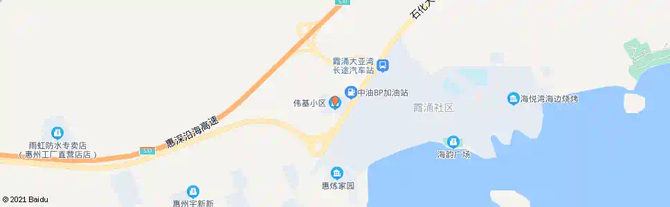 惠州伟基小区_公交站地图_惠州公交_妙搜公交查询2025