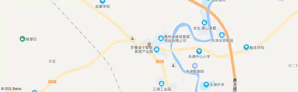 惠州永湖中队_公交站地图_惠州公交_妙搜公交查询2025