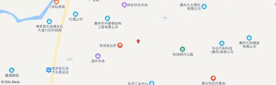 惠州皇积电子厂_公交站地图_惠州公交_妙搜公交查询2025