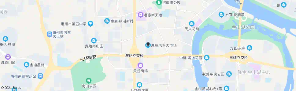 惠州汽车大市场_公交站地图_惠州公交_妙搜公交查询2025