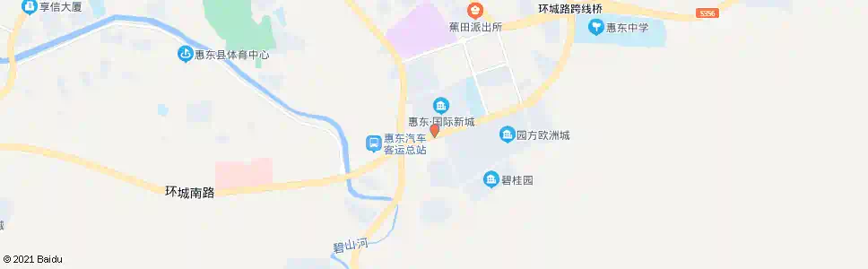 惠州泰园_公交站地图_惠州公交_妙搜公交查询2025