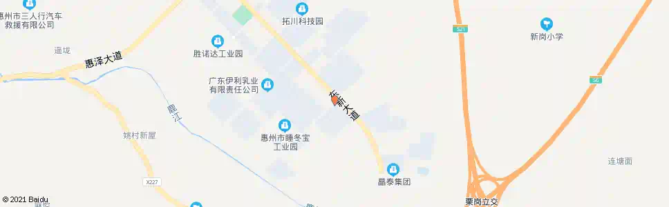 惠州兴业西路_公交站地图_惠州公交_妙搜公交查询2025