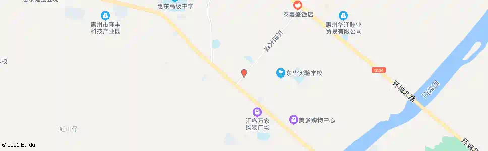 惠州大岭派出所_公交站地图_惠州公交_妙搜公交查询2025