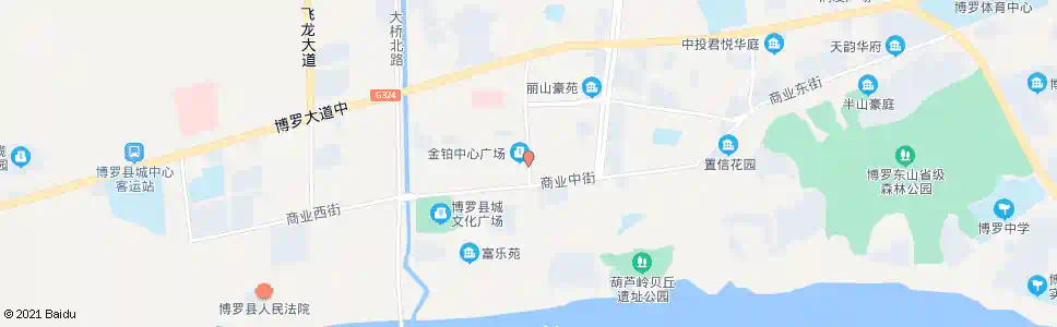 惠州博罗财政局_公交站地图_惠州公交_妙搜公交查询2025