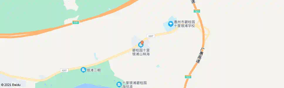 惠州碧桂园二期_公交站地图_惠州公交_妙搜公交查询2025