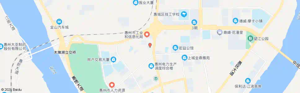 惠州三新市场_公交站地图_惠州公交_妙搜公交查询2025