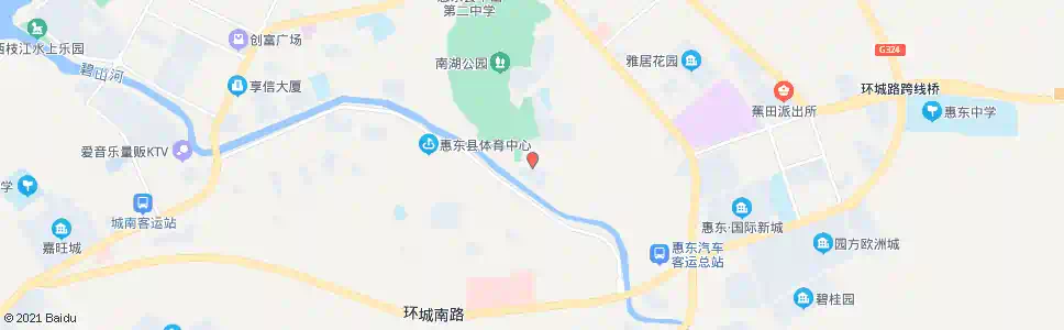 惠州山水豪庭_公交站地图_惠州公交_妙搜公交查询2025