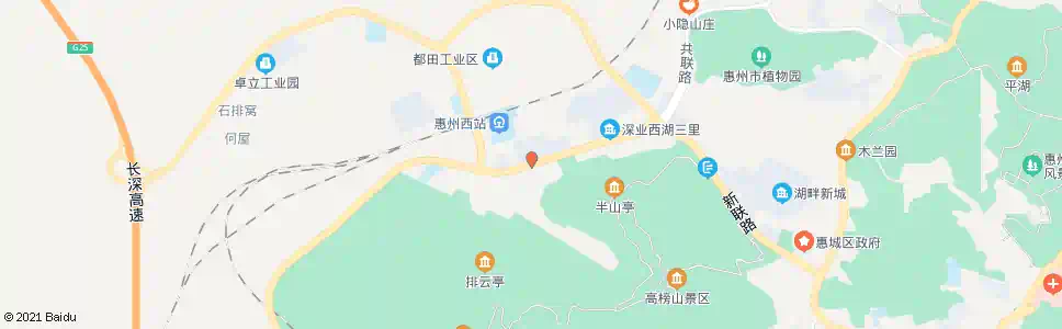 惠州尖尾坑_公交站地图_惠州公交_妙搜公交查询2025