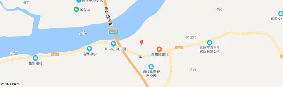 惠州潼湖卫生院_公交站地图_惠州公交_妙搜公交查询2025