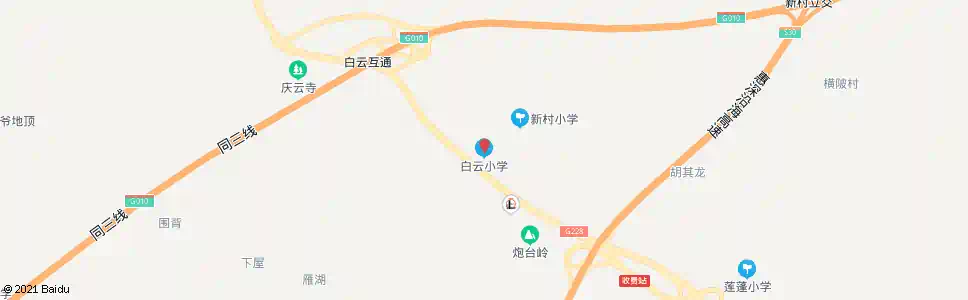 惠州白云小学_公交站地图_惠州公交_妙搜公交查询2025