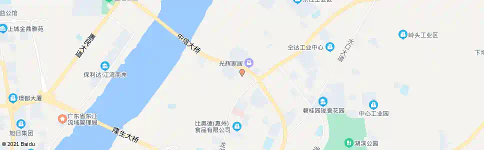 惠州江东交警大队_公交站地图_惠州公交_妙搜公交查询2025