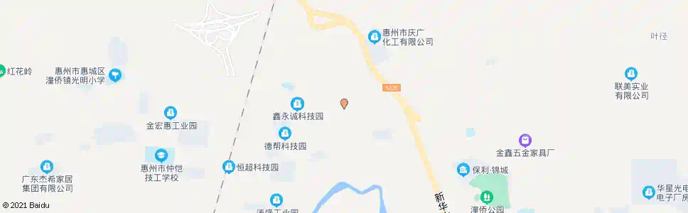 惠州宏村路口_公交站地图_惠州公交_妙搜公交查询2025